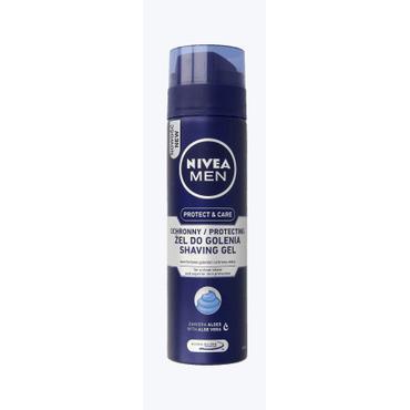 Nivea For Men -  NIVEA MEN Protect & Care żel do golenia nawilżający 200 ml